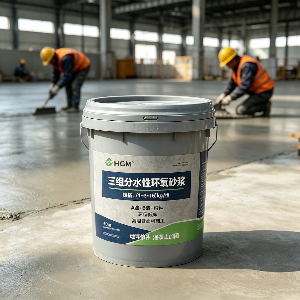 崇安三组份水性环氧砂浆